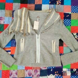 Soldddddd NWT free People Cropped Cardigan